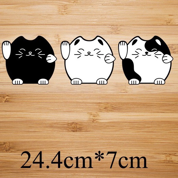 Hình ủi , Hình ép nhiệt - mẫu ''ba con mèo''