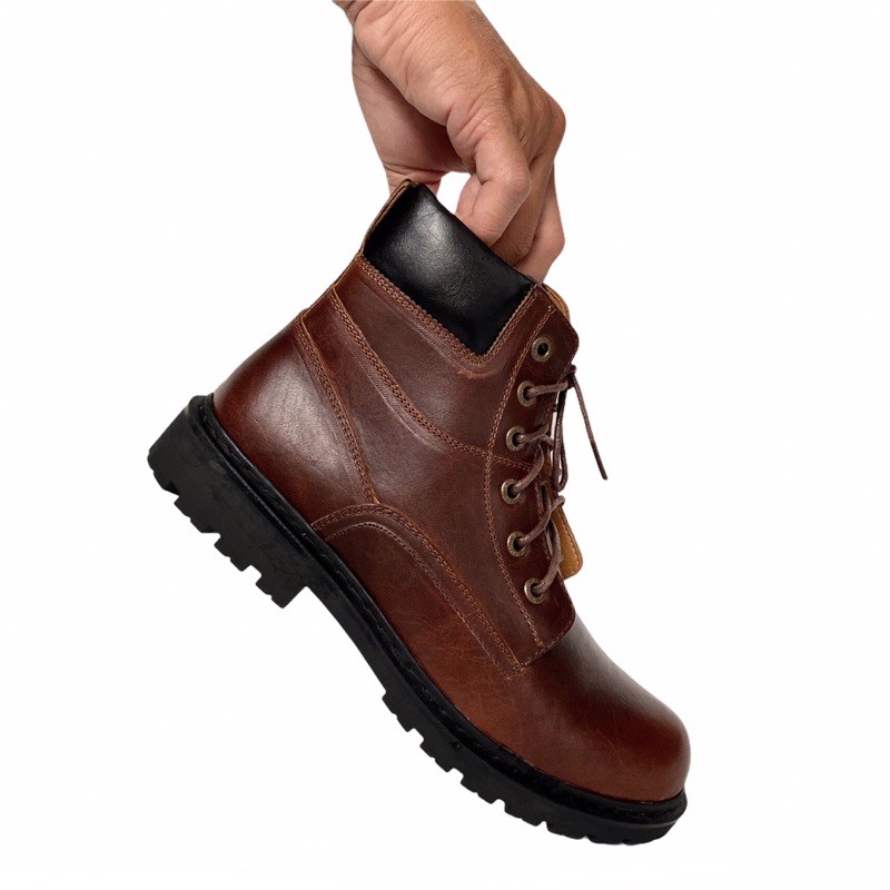 [Mã LTP50 giảm 50K đơn 150K] Giày Boot Nam Cổ Cao TEFOSS HN612 Nâu s38-44 | BigBuy360 - bigbuy360.vn