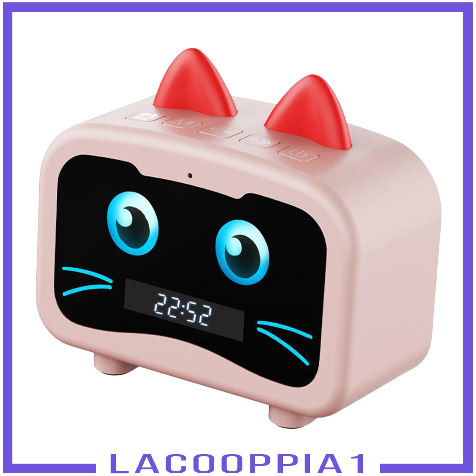 Loa Bluetooth Lapopopia1 Tích Hợp Đồng Hồ Báo Thức Và Phụ Kiện