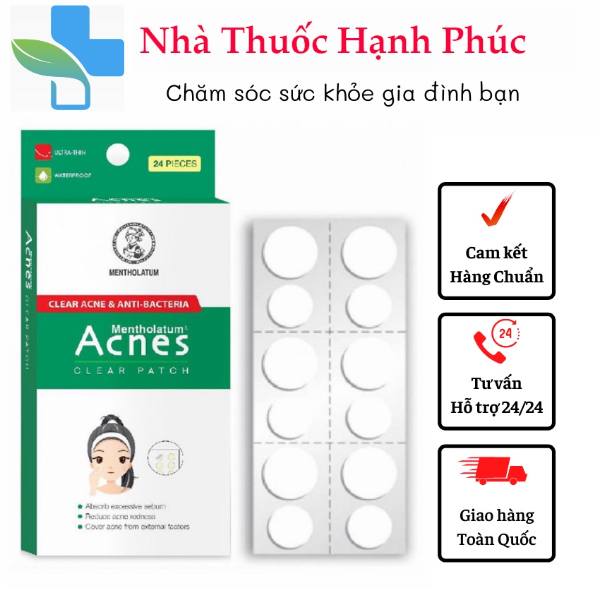 Miếng Dán Mụn Acnes Clear Patch (24 Miếng)