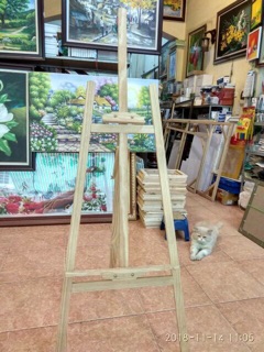 Giá vẽ gỗ Diy gập gọn dễ tháo lắp