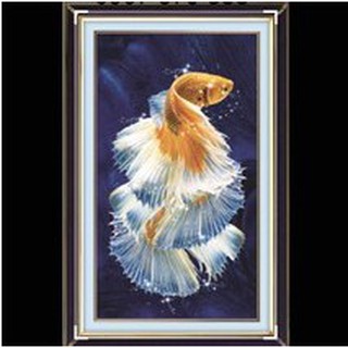 Tranh đá cá chép hóa rồng 88720 - kích thước: 50 * 83cm. (TRANH CHƯA LÀM)