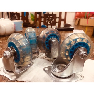 Bộ Bánh xe đẩy hàng quay 360 độ 65x25