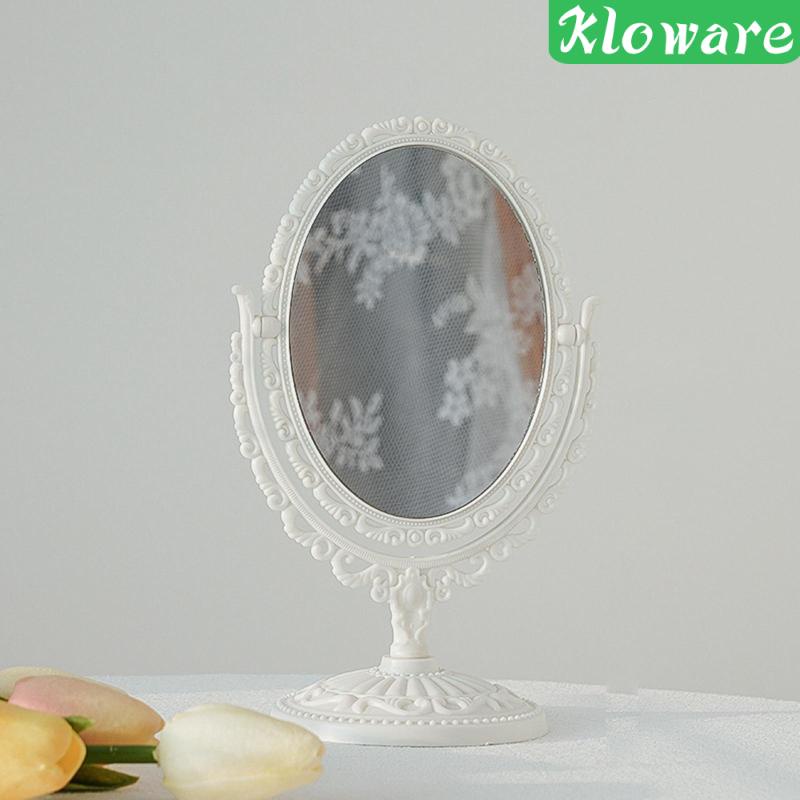 [Kloware] Gương Trang Điểm Để Bàn Phong Cách Retro Vintage Trang Trí Phòng Ngủ / Phòng Ngủ Cho Nữ