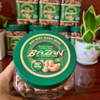 Combo 2 Hũ Hạt Điều Rang Muối Bazan Bình Phước.