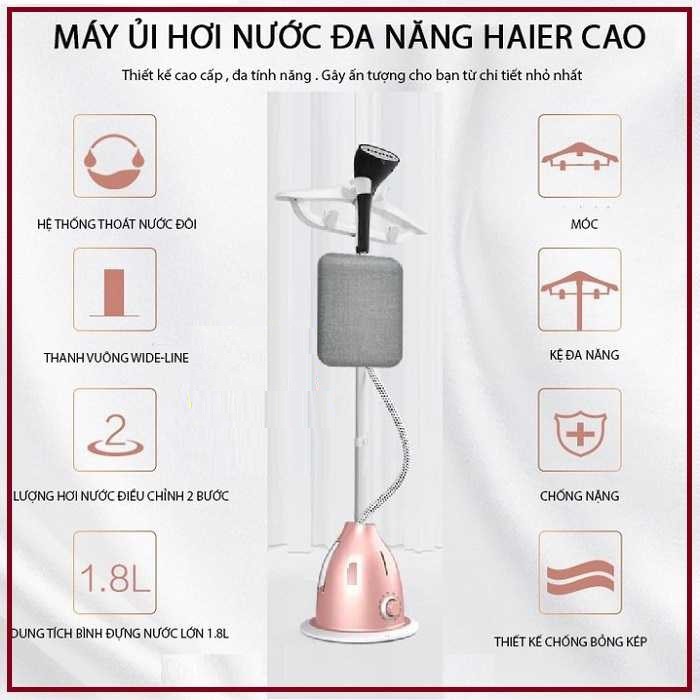 [MỚI] BÀN LÀ ĐỨNG HƠI NƯỚC HX-615 ĐA NĂNG (DẠNG CÂY ĐỨNG)