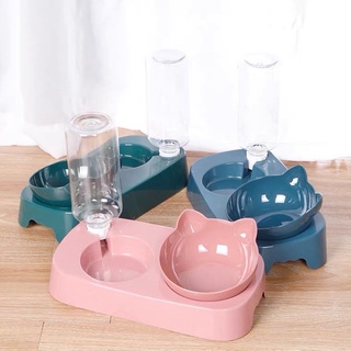 BÁT ĂN TỰ ĐỘNG 2 IN 1 DÀNH CHO CHÓ MÈO