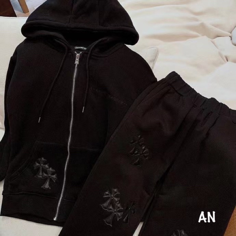 Set bộ nỉ CH kéo khoá hàng QC cao cấp