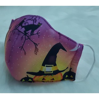 Khẩu trang Halloween trẻ em