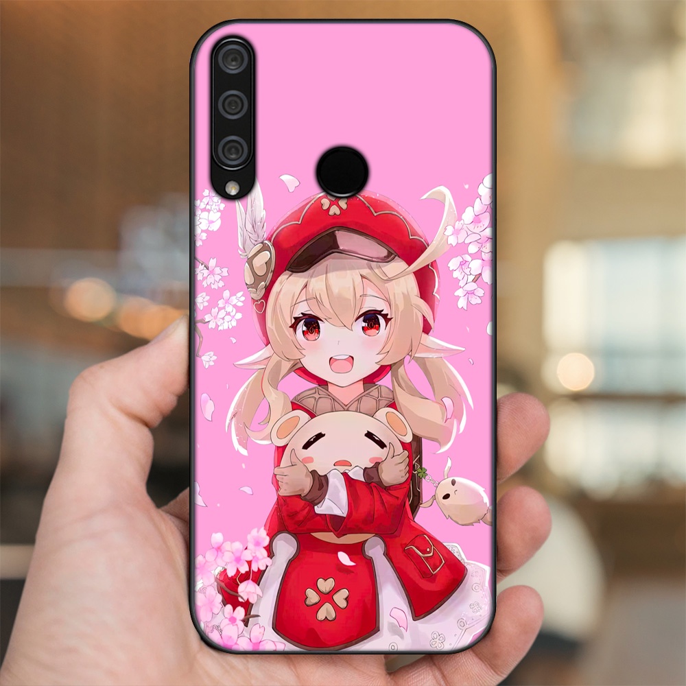 Ốp lưng Huawei Y6P viền đen in hình Klee Genshin Impact
