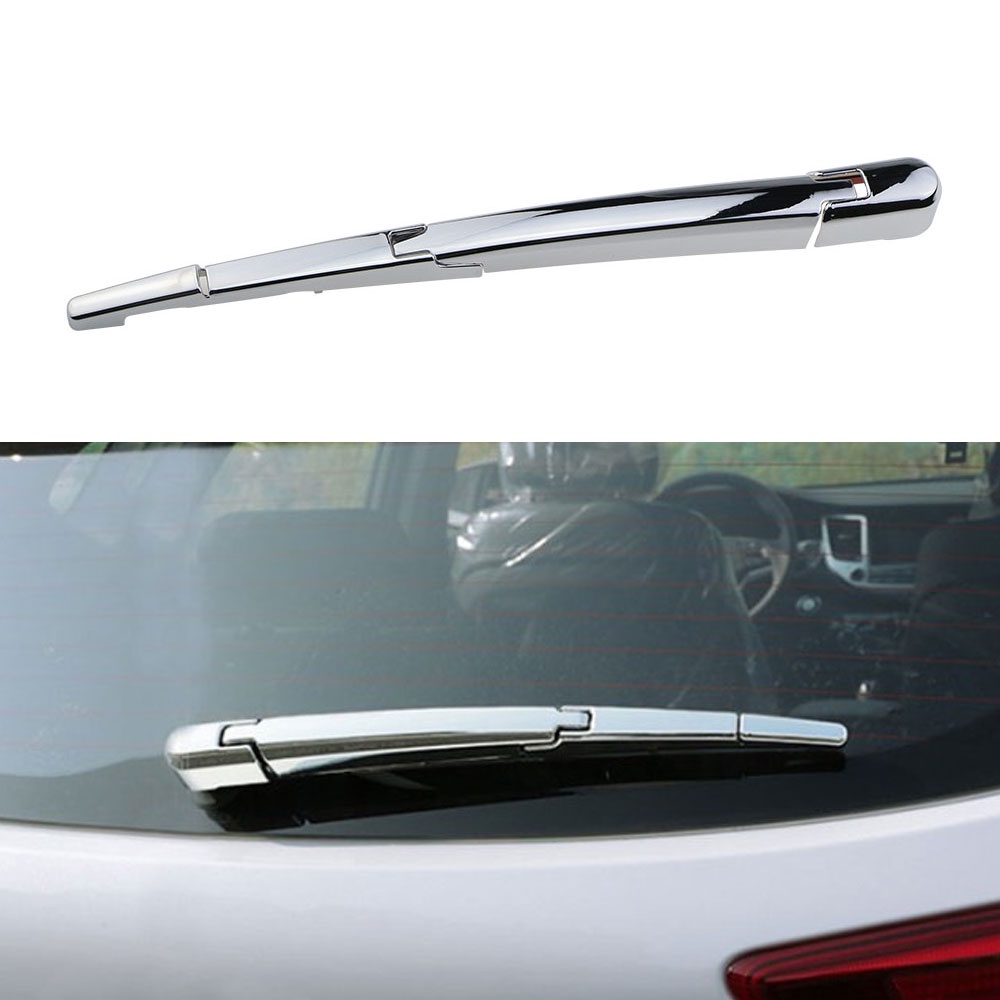 Bộ 4 Miếng Dán Bảo Vệ Cần Gạt Nước Phía Sau Cửa Sổ Xe Hơi Bằng Crom ABS Chuyên Dụng Cho Hyundai Tucson 2015 201