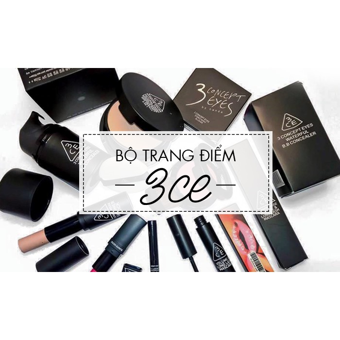 BỘ TRANG ĐIỂM 3CE (7 món) ĐƯỢC YÊU THÍCH NHẤT TẠI HÀN QUỐC | BigBuy360 - bigbuy360.vn