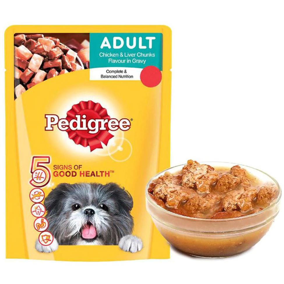 Pate Pedigree Dạng Sốt Cho Chó Trưởng Thành (130g)