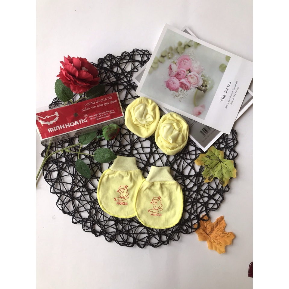 🌟 Set bao tay chân -  Minh Hoàng cotton mềm 🍀