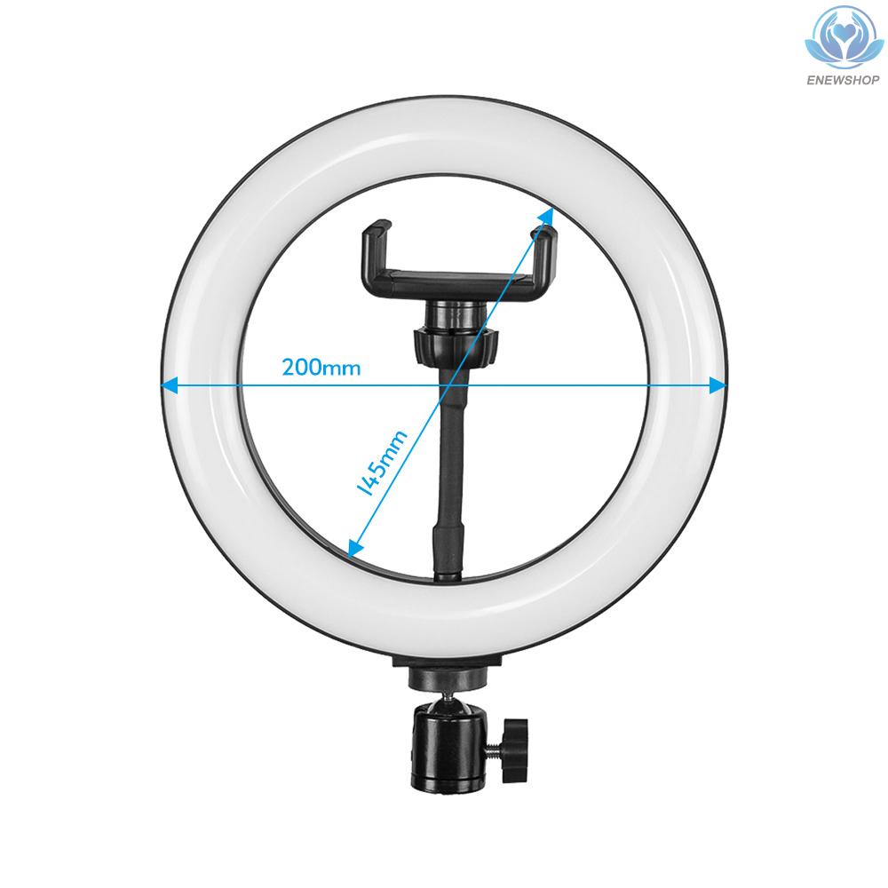 Vòng Đèn Led 8 Inch Cổng Usb Có Kẹp Gắn Điện Thoại Hỗ Trợ Trang Điểm / Phát Trực Tiếp | BigBuy360 - bigbuy360.vn