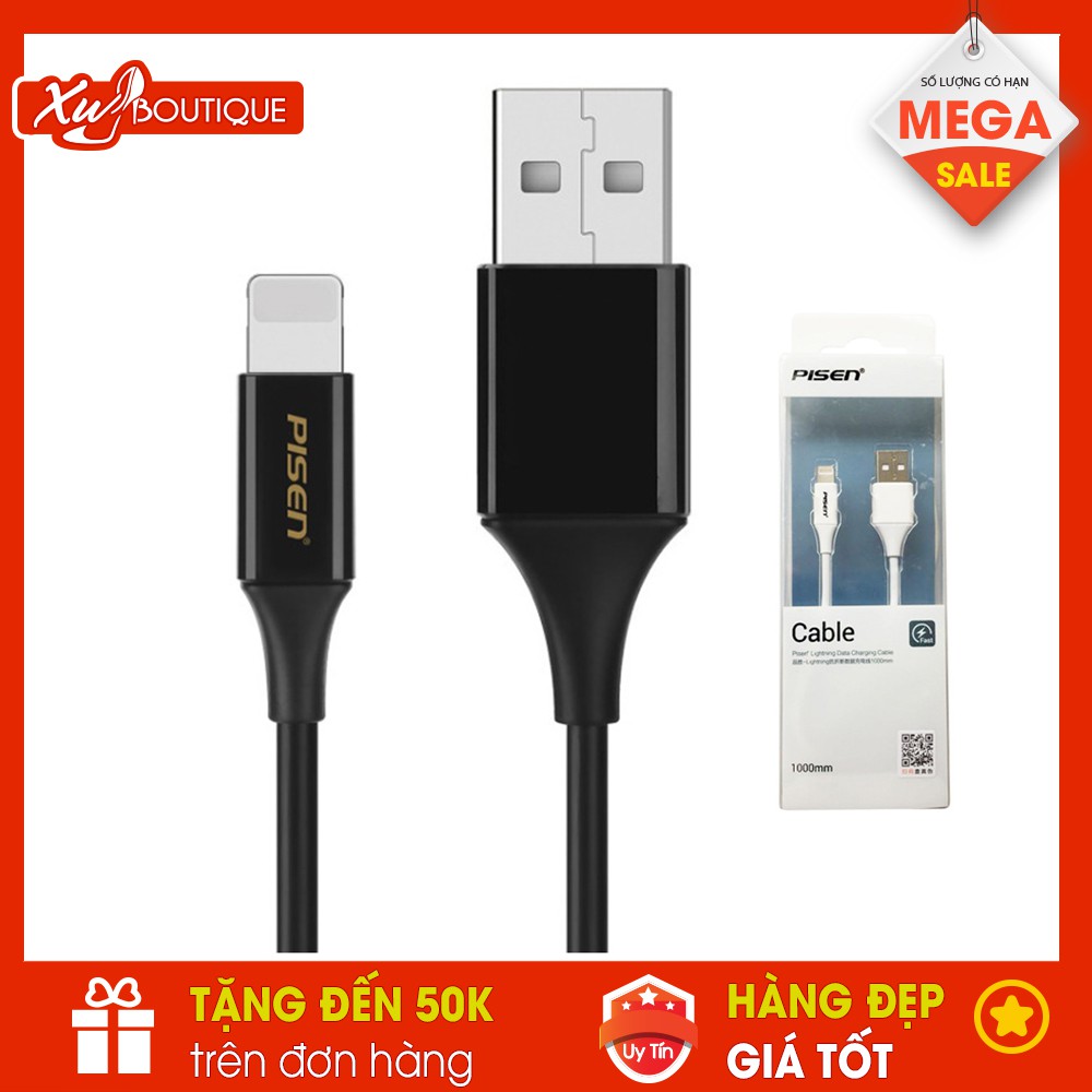 Dây Cáp Sạc Iphone Nhanh Chống Đứt 1M