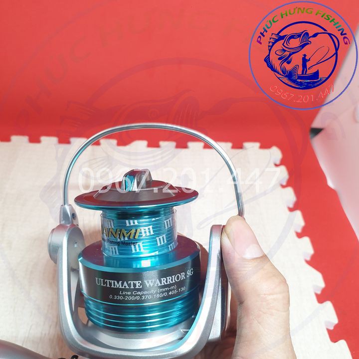 Máy Câu Ryobi Xanh Trắng SG 5000 Hàng cao cấp sản xuất theo tiêu chuẩn Nhật Bản