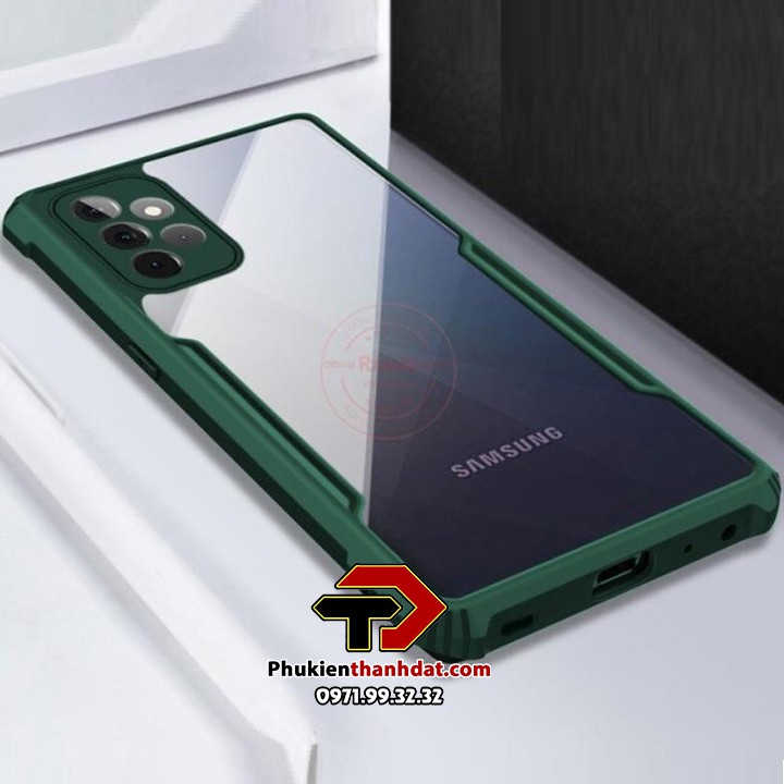 Ốp lưng chống sốc SamSung Galaxy A72, SamSung A32 trong suốt viền màu