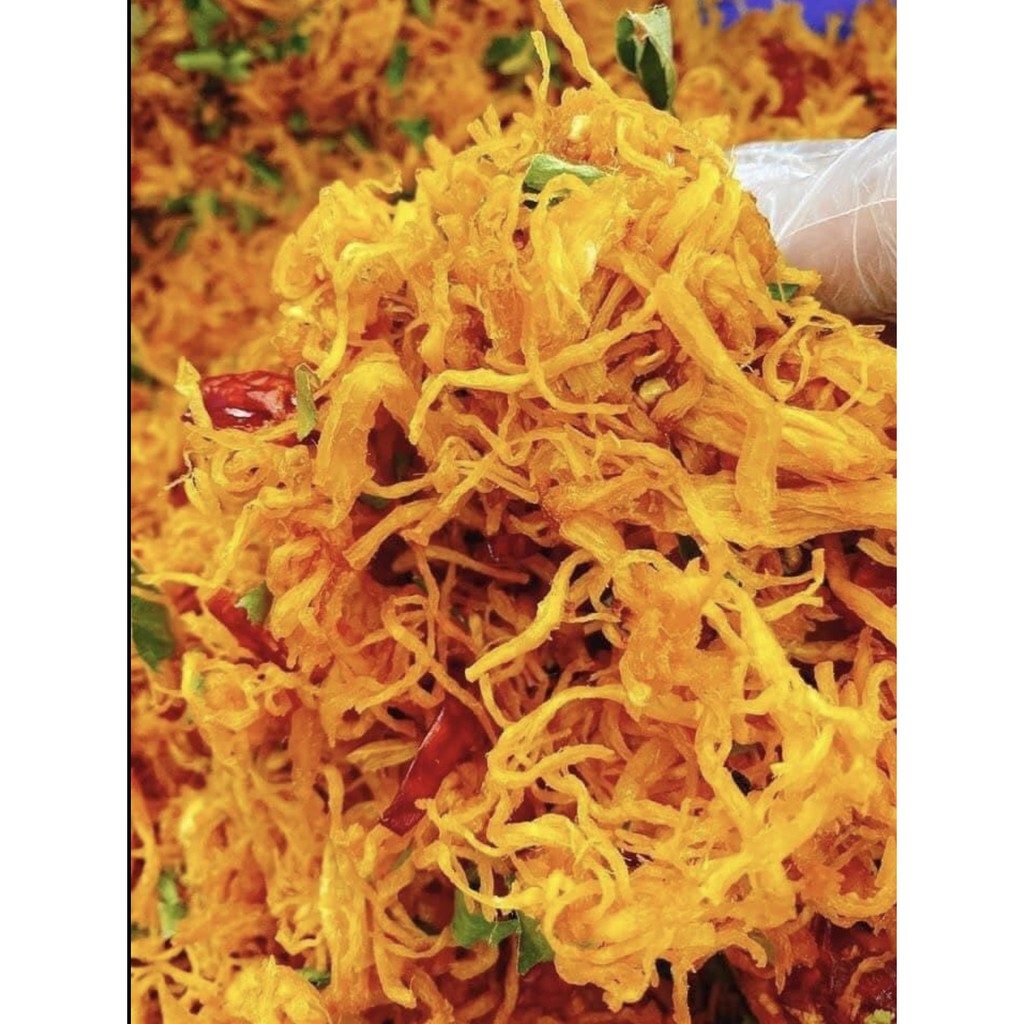 Khô Gà Lá Chanh, Đồ Ăn Vặt Mango Food Hà Nội, Khô Gà Đóng Hũ Pet 300g | BigBuy360 - bigbuy360.vn