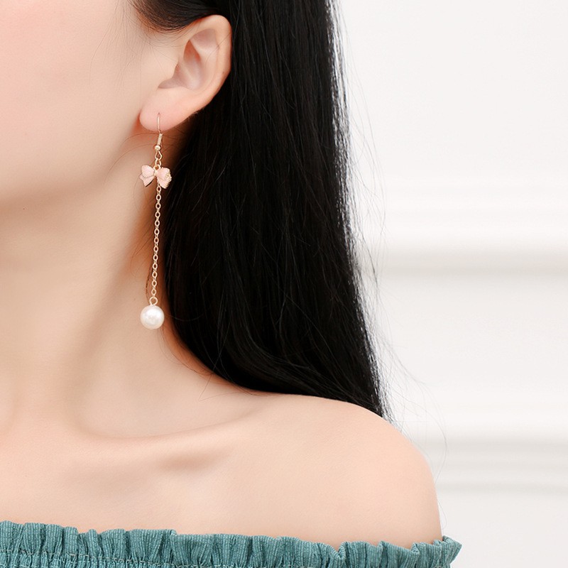 Bông tai dáng dài phong cách hoạt hình cổ tích dễ thương MS209