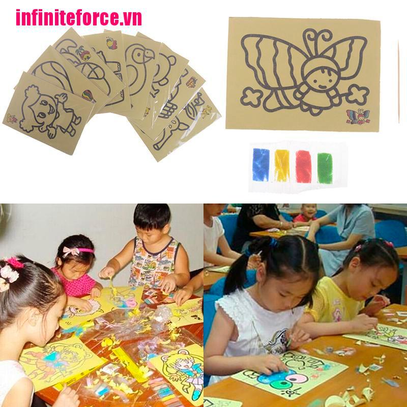 Tranh Cát Màu Thủ Công Thiết Kế Sáng Tạo