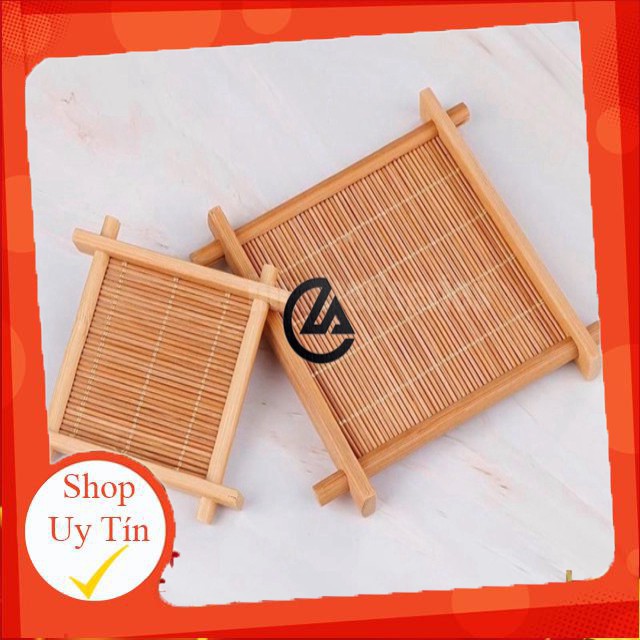 Khay tre vuông làm phụ kiện chụp ảnh/trang trí