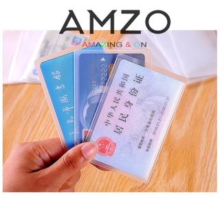 Túi đựng thẻ căn cước công dân, bằng lái xe, ATM, Card visit, CMND (trong suốt) AMZO