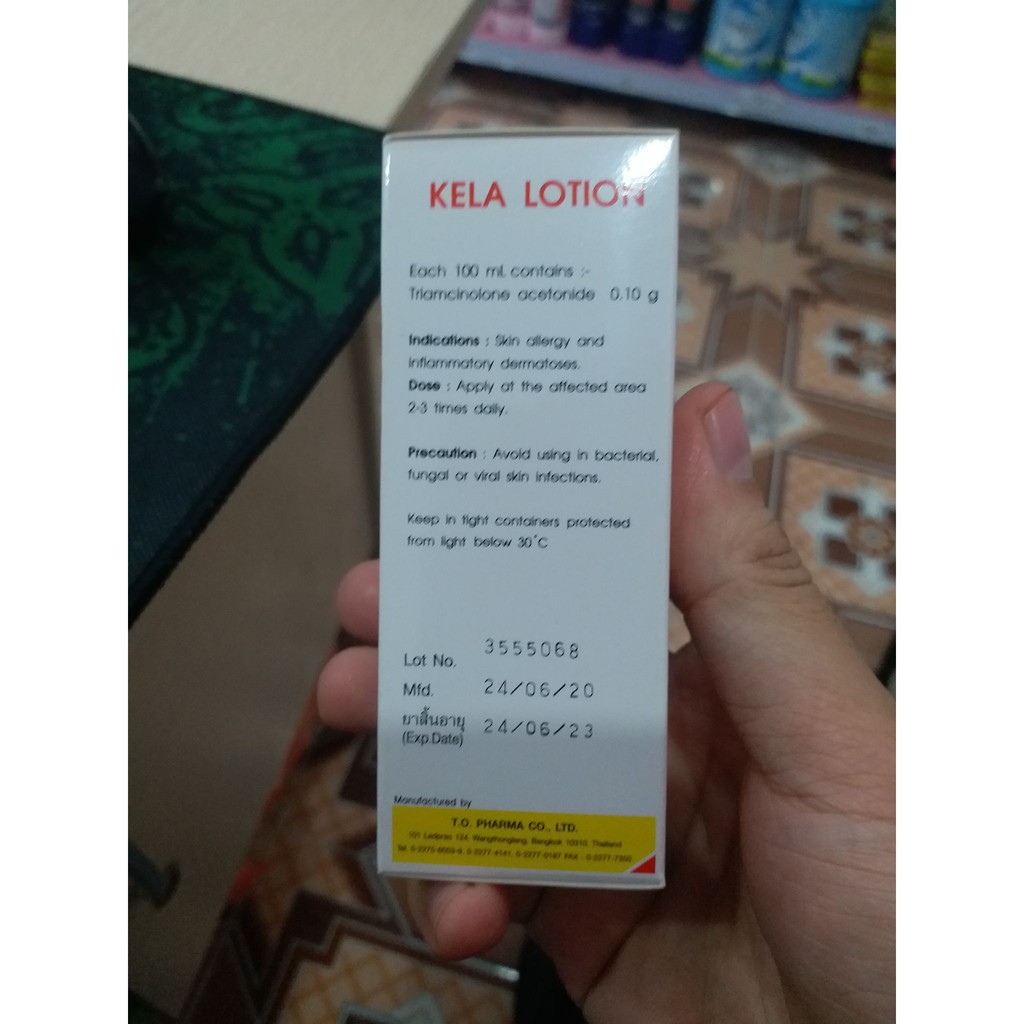 KELA LOTION Dành cho da Viêm Lỗ Chân Lông 60ml