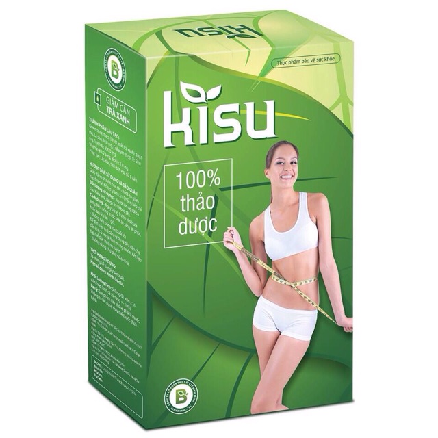 Giảm cân thảo dược Kisu (hộp 20 viên)