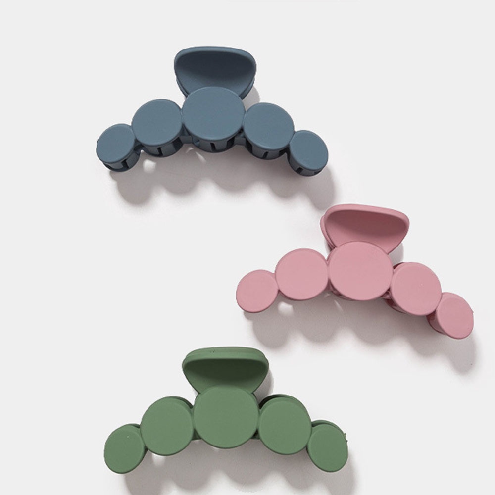 1 Kẹp Tóc Cỡ Lớn Màu Sắc Đơn Giản Phong Cách Retro Hàn Quốc★★★[Available #