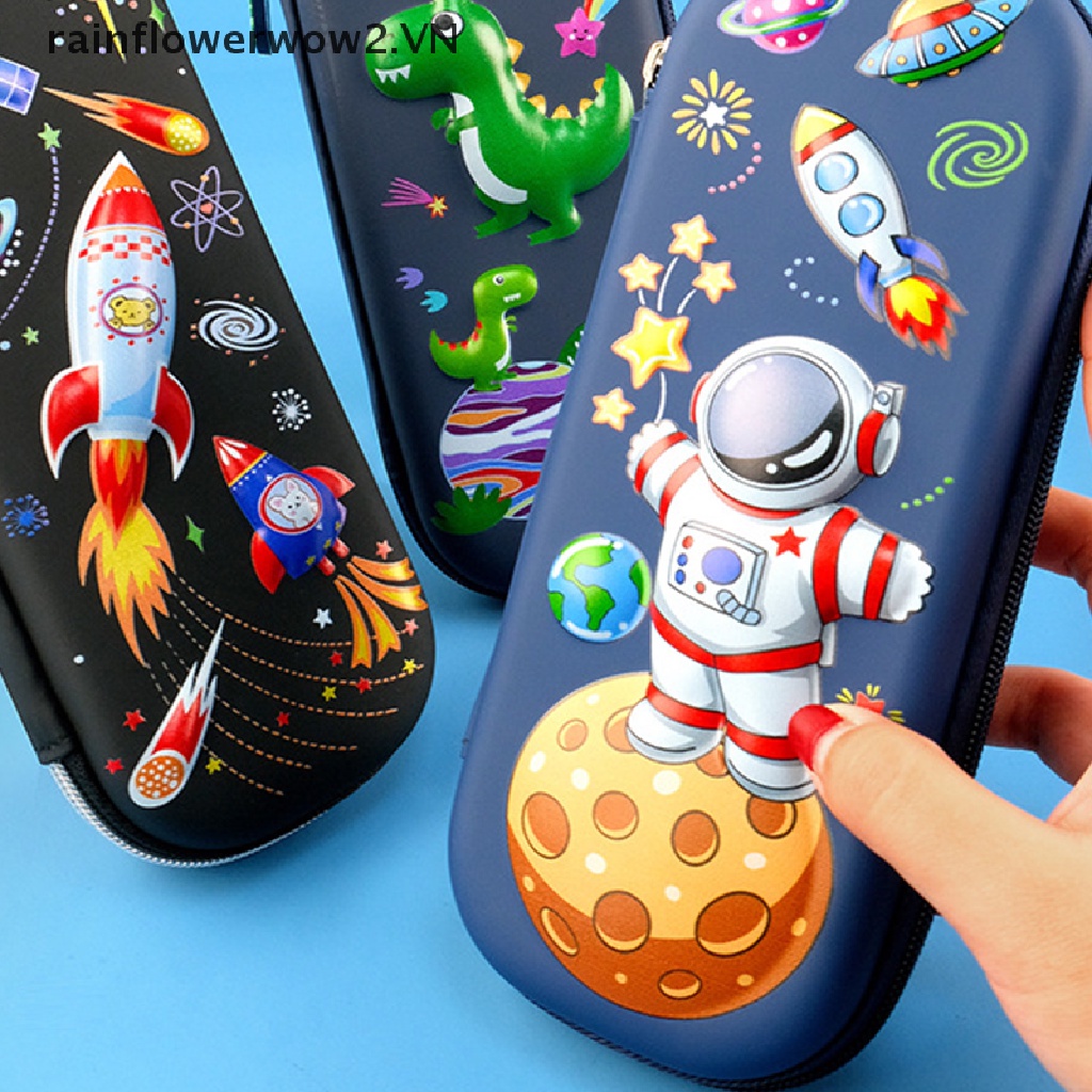 Hộp Đựng Bút Hình Vũ Trụ 3D Dễ Thương