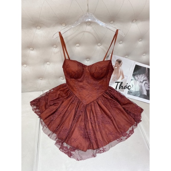 Váy 2s ren cup ngực siêu tôn dáng