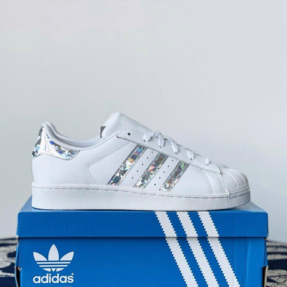 🔴[Thanh Lý]🔴 🔵 [Xã Kho] [Giá Rẻ] 🔵Giày Adidas Superstar Diamond 💙FREESHIP💙 Giày Thể Thao Nữ Adidas Chuẩn Auth