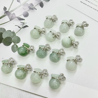 Túi tiền đá ngọc kèm dây dù đeo cổ