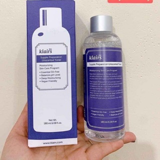 Toner không cồn Klairs