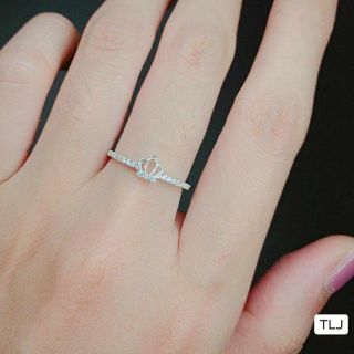 Nhẫn vương miện nữ, nhẫn bạc ta 925 kirasilver