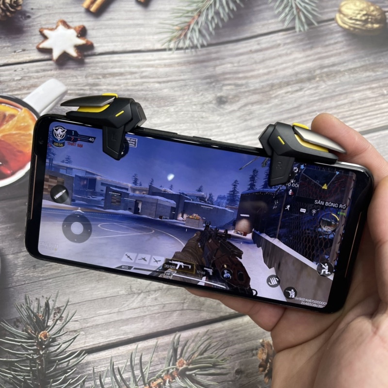 Nút Trigger Vật Lý Gaming Realme Oppo (Chính Hãng)