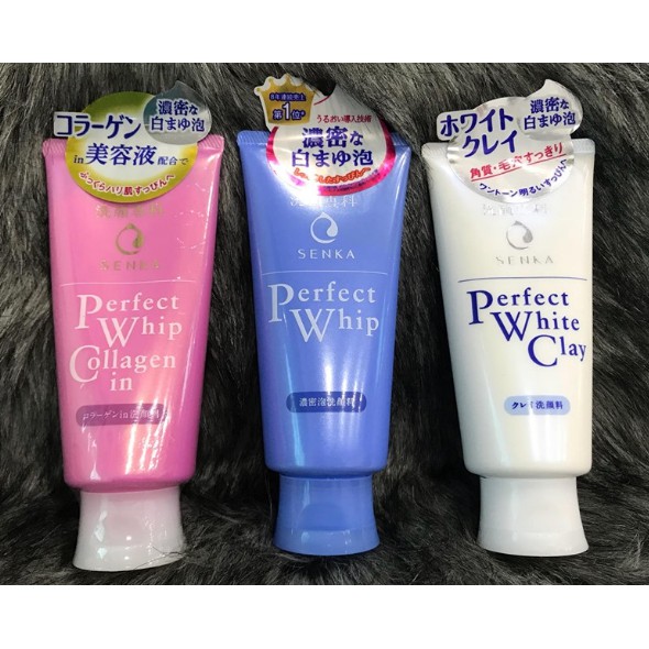 Sửa Rửa Mặt Senka Perfect Whip Collagen Tạo Bọt Mịn Màng Và Làm Sáng Da 120gr | BigBuy360 - bigbuy360.vn