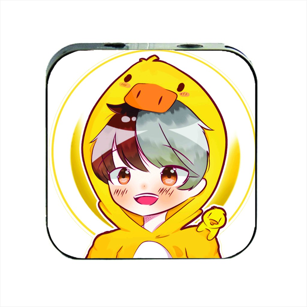 Máy nghe nhạc mp3 HERO TEAM Simmy Phong cận Siro Mr Vịt Sammy Đào Timmy Kairon Timy Kamui cầm tay mini anime chibi