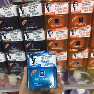 Sáp tạo kiểu tóc romano restyleable shiny wax 68g a ezipper
