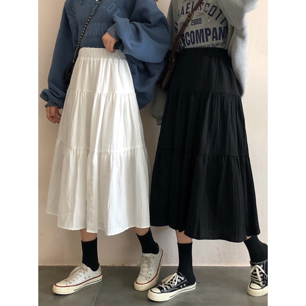 Chân váy voan tầng 2 lớp -eganda