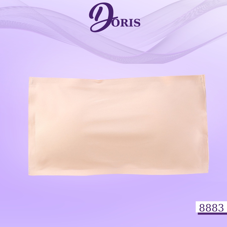 Áo lót ngực ống cotton mềm mịn cài sau thoáng mát DORIS - 8883