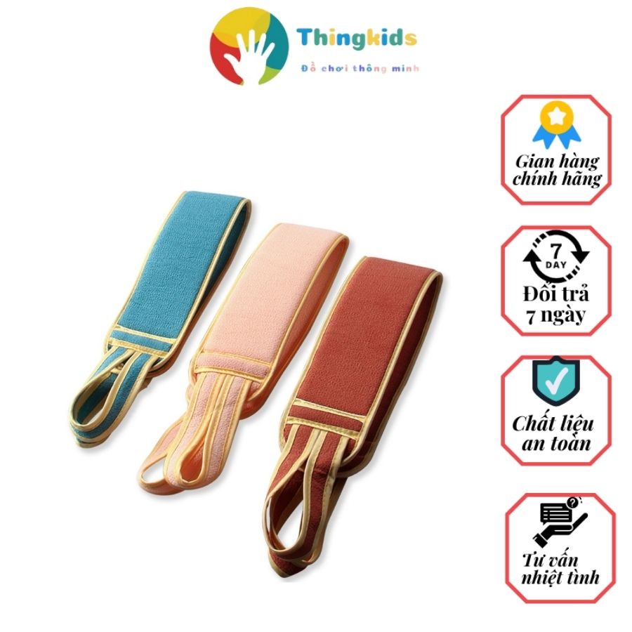 Set 3 dụng cụ tắm và tẩy tế bào chết tiện lợi - Thingkids
