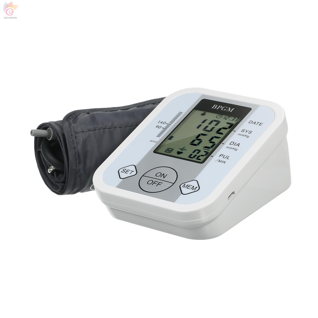 ET Electronic Blood Pressure Monitor, Wrist Electronic Sphygmomanometer Smart Intelligent Blood Pressure Pulse Meter with 99 Memory Groups