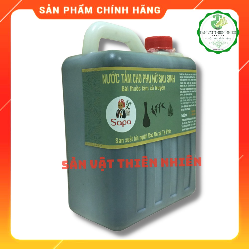 [Giá tận gốc] Nước tắm Dao Đỏ Sapa sau sinh (2lit) cô đặc phục hồi sức khỏe phụ nữ sau sinh hiệu quả 100% tiện dụng