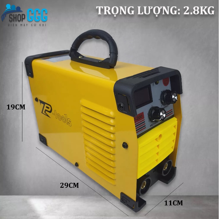 (TẶNG KÍNH HÀN) Máy hàn mini, máy hàn điện tử chính hãng TP200, hàn kéo que 2,5 | Tặng vali phụ kiện