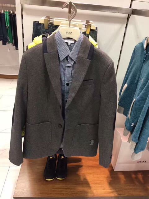 Set áo vest + gile Hugoboss