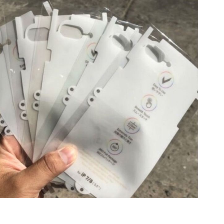 Miếng dán PPF bảo vệ mặt lưng và viền máy Iphone 7 Plus/8 Plus