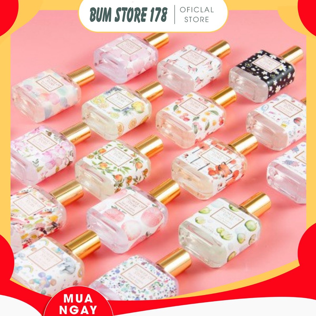 Nước hoa nữ hương vị trái cây hộp siêu cute 30ml