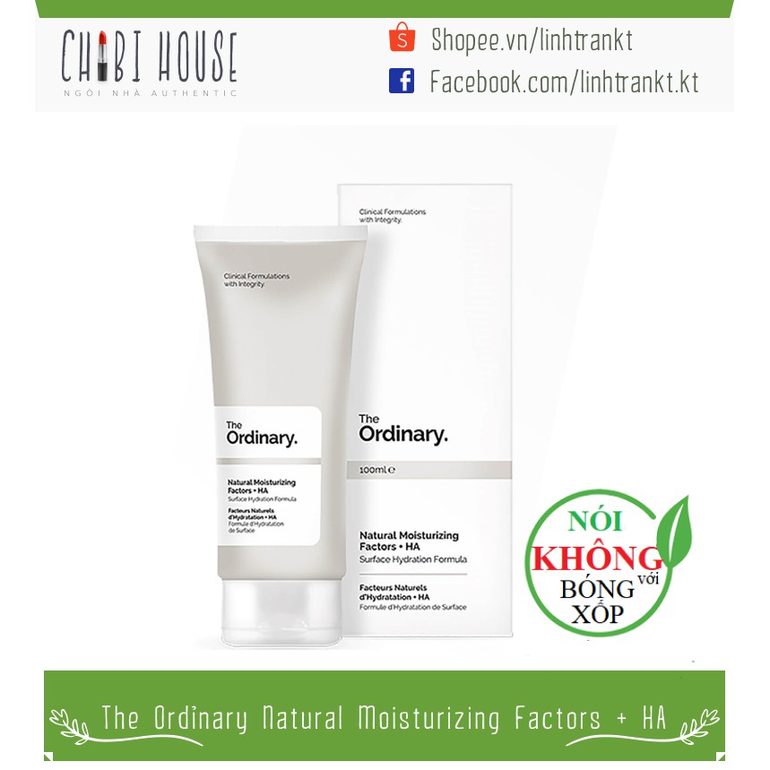 Kem dưỡng ẩm The Ordinary Natural Moisturizing Factors HA